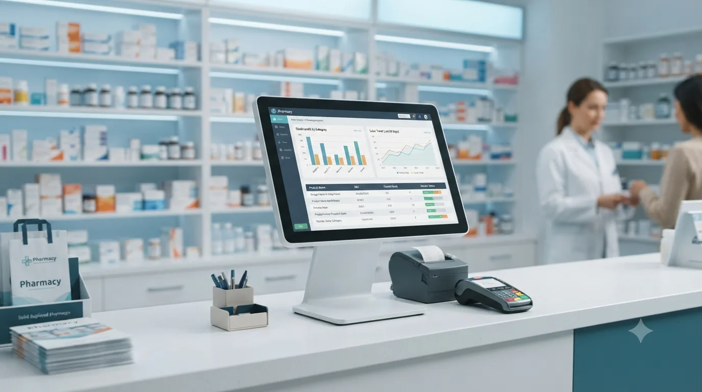 Pharmacy POS & Inventory website screenshot